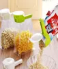 Nuovo sigillo versare il sacchetto di stoccaggio del cibo clip snack clip manutenzione fresca sigillante per alimenti in plastica salvatore di camicia da cucina da viaggio 4921262