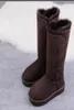 50color tiana boots de neve altos meia bota de bota de inverno arco triple preto castanha roxa rosa marinho cinza moda clássica tornozelo curto w9393623