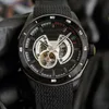 Armbanduhr Designer 43mm Uhren Mechanische Bewegung beschichtete Glas PVD Titanium Einsatz Edelstahl Uhr Fll 21072201