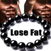 Gem Obsidian Beaded Bracelet Promotes Sleep Blood Circulation Healthy Men Womens Couples Bracelets Natural Jewelry Accessories 240423