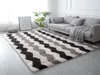 Duże dywaniki do nowoczesnego salonu dywan Long Hair w sypialni futrzany dekoracja nordycka puszysta podłogę matowy Mats9148777