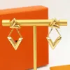 1V Designer Earrings Top Quality Jewelry Women's Diamond Letter Full Diamond Stud Earrings Pendant Earrings Wholesale Gifts for Girlfriends and Wife B0169 B0184