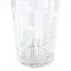 Mokken 1l glazen water multifunctioneel hittebestendigheid met grote capaciteit Hoog borosilicaatglas met deksel voor thuiskantoor