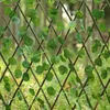 Decorative Flowers 1PC Wall Guardrail Leaves MINI Simulation Fence Small Fake Plants Green