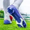 Scarpe da calcio da uomo morbido tffg stivali da calcio traspirabili sneaker da allenamento in erba non slip sneaker da esterno