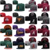 2024 All Team Mix Color Fan's NCAA USA College Baseball Hat القبعة القابلة للتعديل للنساء نساء أحادية الحجم من القاعدة الرياضية المسطحة Ball Snapback Caps A N Bone Chapeau MA4-01