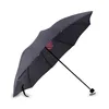 Parasol kolorowe łapy dla psa składane parasol Tri-Flold Poliester Windproof Trapood Piecha (zamknięta długość 25 cm) Słońce deszczowe