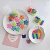 Dog Apparel 10pcs Colorful Luminous Pet Hair Clip Hairpin Accessories Star Geometry Grooming Accessory