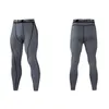 Pantalon masculin de compression de compression du fitness pantalon leggings secs masculins à sec rapidement des vêtements d'entraînement sport