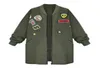 Women039s Jackets Army Green Outwear Cartoon Women Jacket Slim Long Sleeve Autumn Coats Arrival5073049