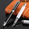 Stonego Metal Business Gold Nib UpScale Business Office School Conference Stationery Writing Supplies Chic Fountain Pen Gift 240425