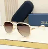 5aaaaaa de haute qualité + Nouvelles lunettes de soleil vintage Fashion Sortie acétate importée UV400 LENS POLALISE FEMMES Men Zilli Zi-180123 Taille 59-17-143