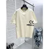 Sommer Neues Produkt Herrener runder Nackenpullover Kurzarm Pure Cotton T-Shirt Frauen Halbärmel Lose Paar Designer T-Shirt-Hemden Polo-Hemd-Designer S-XL