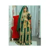 Ethnische Kleidung Royal Blue Hochzeit Dubai Marokko Kaftan Farasha Abaya Ramadan Kleid Kostüm