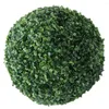 Dekorative Blumen simulierte Milano -Ball Mooskugeln gefälschte Grasanlagen Topiary Künstliche Pflanzen Boxholz Plastik Grün Grün