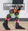 Chaussettes de compression de compression de bonne humeur