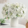 Decorative Flowers Wedding Fake Blooms Artificial Rose Elegant Flower Bouquet For Home Office Table Centerpiece