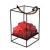 Party Decoration LED Flame Effect Light Battery Operated Simulation Charcoal Lamp Lights Hållbara