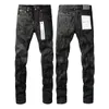 lila varumärke jeans mens designer lila jeans denim byxor avancerad av hög kvalitet design retro streetwear svettbyxor