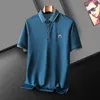 Polo masculin T-shirt à cheval de mode de sport masculin