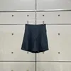 Shorts pour femmes plissés hauts hauts parapluie noire de mode Peplum Summer Y2k 2024