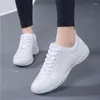 Casual schoenen Dames Sneakers Competitieve Aerobics Soft Bottom Fitness Sports Jazz / Modern Square Dance Feminino Size 28-44