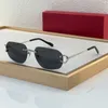 2024 Mai maßgeschneiderte modische Luxus -Sonnenbrille von Markendesigner Sun Gläsern Vintage Classic mit Schachtelschreibung Objektiv