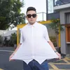 Men's Casual Shirts Summer For Men 9XL Plus Size Oversized Loose Shirt Male Business Short Sleeve Pure Color Tops 68-175KG