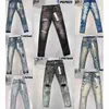 Jeans Mens Designer para hombres PL8821587 Biker rasgado Slim Skinny Pants Designer True Stack Fashion Jeans Marca Vintage Pant Brand Purple Jeanssl3p7