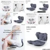Yastık/Dekoratif Yastık Kontrol Malları Japon Petal Tipi Uzun oturma için yastık Yorgunluk Ofis Sandalyesi Bel Pad Mustjgv