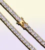 18 тыс. Золотого колье в квадратном ожерелью CZ CZ Cuic циркония
