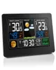 FANJU Estação meteorológica Despertador digital Clock Indoor Termômetro externo Hygrômetro Barômetro USB Sensor sem fio 2201221342738