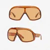 Zonnebrillen voor vrouwen Tom Luxe kwaliteit Dikke plaat FT0965 Men Oversized Glasses Modebrand Designer Zonnebril Zonnebril Zwart Sportstijl Originele doos
