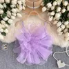 Zbiorniki damskie Chic Ruffle trójwymiarowy kwiat Camis Fashion Fairy Tank Top Kobiety Summer Crop Sweet Streetwear