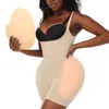 Mulheres de barriga de barriga de cintura Atualize suas jaquetas salva -vidas Hourglass Shapewear e roupas apertadas com blocos laterais Q240430