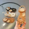 Zomer kinderen schoenen voor meisjes sandalen mode zachte bodem jongens strand love baby girl 240425