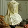 Nordic Luxury Half Body Woman Figuur Hars beelden ornament Home Livingroom Sculpture Crafts Office Desktop Figurines Decoratie 240429