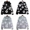 Chao -merk Kapok Letter Borduurwerk Craft Hoodie Long Heren en dames casual sanitair