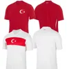 Kid de football Kid Turkiye Soccer Jersey 2024 Turkey National Team Home Away Demiral Kokcu Yildiz Enes Calhanoglu Football Shirts Kit11