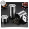 Storage Bottles Stainless Steel Tea Leaves Container Sealed Bags Household Coffee