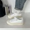 Casual Shoes 2024 Women Sneakers Lace-Up Breathable Sports Platform Female Footwear Ladies Vulcanized Canvas Zapatil