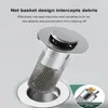 Stainless Steel Floor Drain Filter Anti Odor Removable Sewer Strainer Plug Insect Prevention Colander Sink 240429