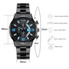 Wristwatches Casual Fashion Watches For Men Stainless Steel Calendar Quartz Digital Watch Business Sports Running Work