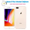 iPhone original desbloqueado iPhone 8 más celular 5.5 "Retina IPS LCD RAM 3GB ROM 64GB/256GB A11 4G LTE MobilePhone