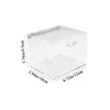 Bouteilles Kawaii Transparent Pocard Storage Box PO Card Collection Organisateur de la collection d'école