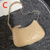 New style Lambskin Hobo Bag 1:1 Mirror mass Diamond lattice Underarm bag Designer lady handbag 19 luxury chain Shoulder Bag With box LC429