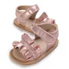 Sandals Fashion 0-18m neonati neonati simpatici Summer Sole Sole Princess Scarpe Anti Slip First Step Walking H240504