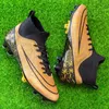 Scarpe da calcio da uomo morbido tffg stivali da calcio traspirabili sneaker da allenamento in erba non slip sneaker da esterno