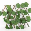 Decorative Flowers 1PC Wall Guardrail Leaves MINI Simulation Fence Small Fake Plants Green