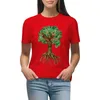 Dames Polos Yggdrasil T-shirt Plus size tops Shirts Graphic T-stukken Dierafdruk shirt voor meisjes bijgesneden T vrouwen